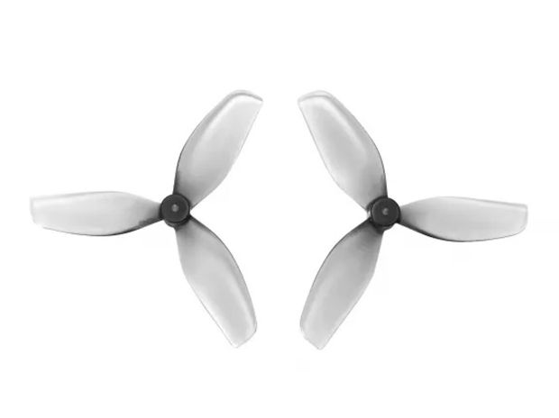 Комплект пропелерів HQProp Ultralight 1.6x1x3 Gray (вал 1мм), Світлина 1