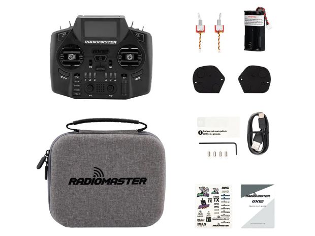 Радіоапаратура RadioMaster GX12 Dual-Band Gem-X ELRS (2.4ГГц/900МГц), Фото 6