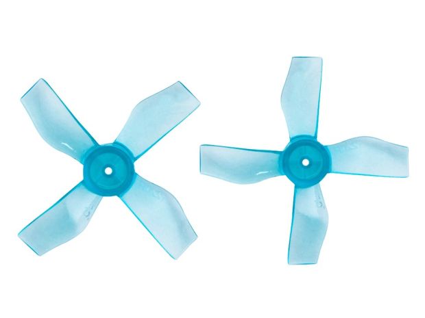 Набір пропелерів Gemfan 1220-4 31мм Clear Purple 4 пари (вал 0.8мм), Фото 1