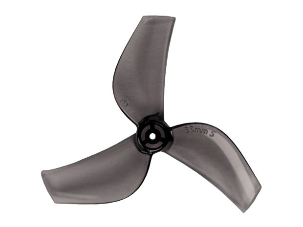Набір пропелерів Gemfan 35мм-S Clear Gray 4 пари (вал 1мм), Фото 2