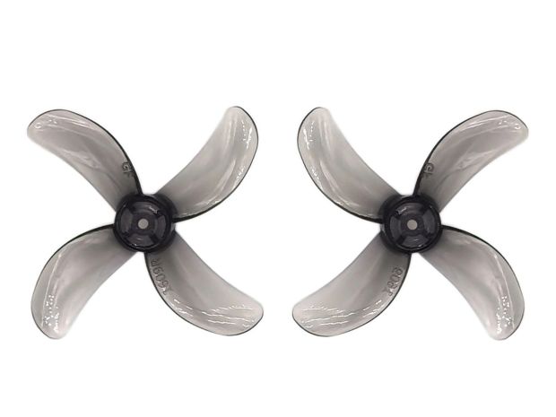 Набір пропелерів Gemfan 1609-4 40мм Clear Gray 4 пари (вал 1мм), Фото 1