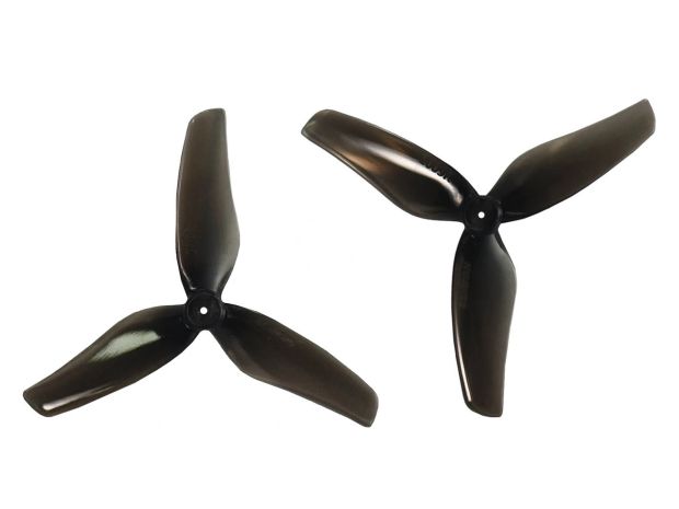 Набір пропелерів Gemfan Hurricane 2009-3 Clear Black 4 пари (вал 1мм), Фото 1
