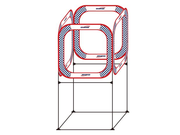 Ворота в формі куба Gemfan 80см + монтажні елементи, Фото 2