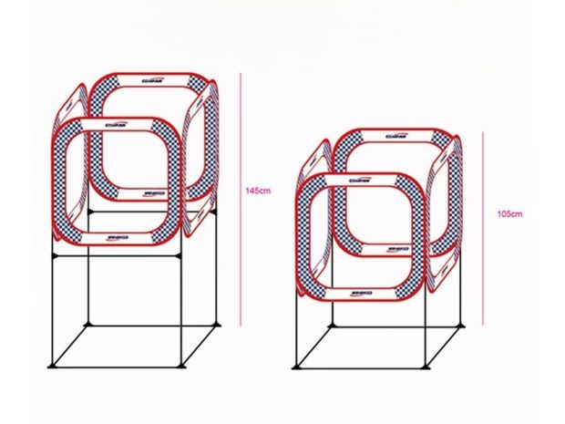 Ворота в формі куба Gemfan 80см + монтажні елементи, Фото 3