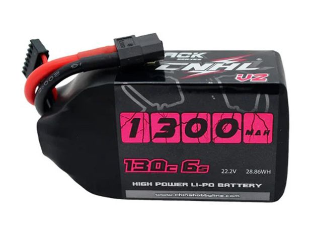 Акумулятор CNHL 1300mAh 6S 130C (Black Series V2), Фото 1