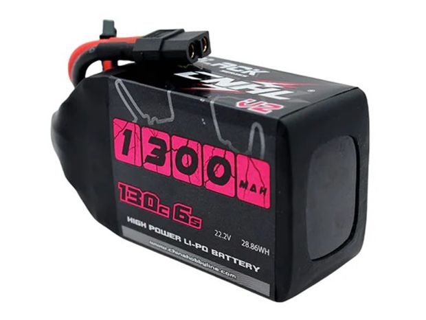 Акумулятор CNHL 1300mAh 6S 130C (Black Series V2), Фото 2