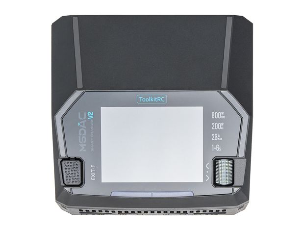 Зарядний пристрій ToolkitRC M6DAC V2 AC200W/DC800W 2x16A, Світлина 3