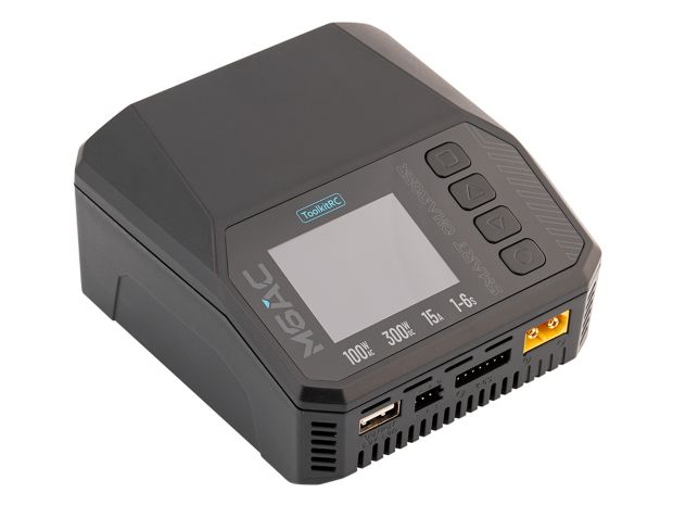 Зарядний пристрій ToolkitRC M6AC AC100W/DC300W 15A, Фото 2