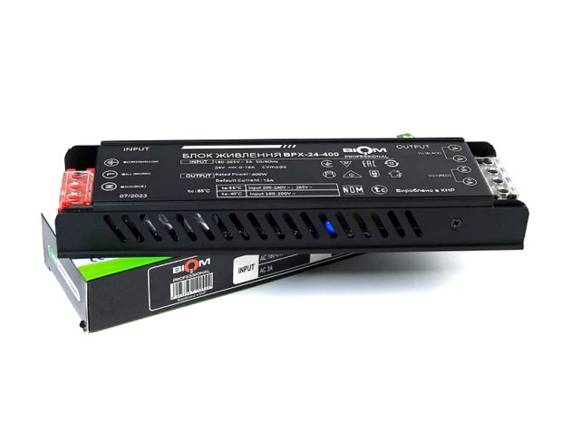 Блок живлення BIOM Professional 24В 16.6А/400Вт, Світлина 2