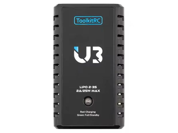 Зарядний пристрій ToolkitRC U3 25W 2A (2-3S), Світлина 2