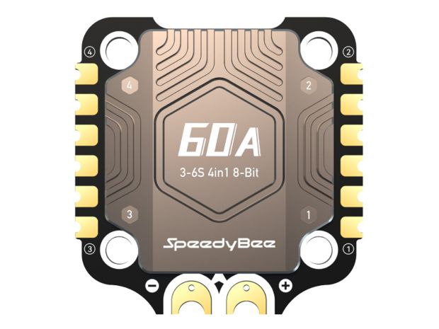 Регулятор безколекторний 4в1 SpeedyBee BLS 60A (BLHeli_S), Світлина 1