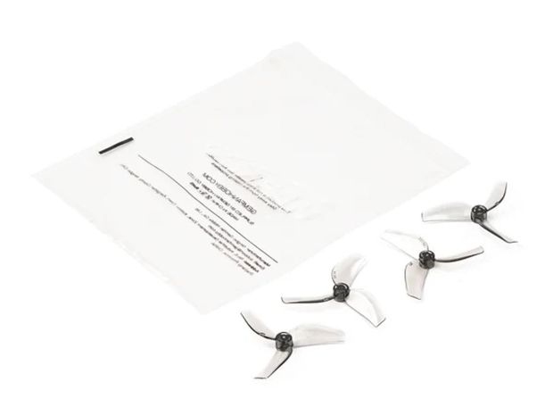 Комплект пропелерів BetaFPV Gemfan 1207 31мм Transparent Gray (вал 1.0мм), Фото 2