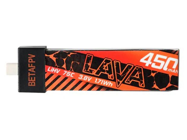 Акумулятор BetaFPV LAVA BT2.0 HV 450mAh 1S 75C, Світлина 1