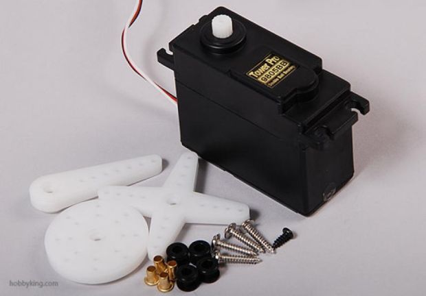 Сервомеханізм Towerpro 9805BB Servo 160g / 20kg / .20sec, Фото 1