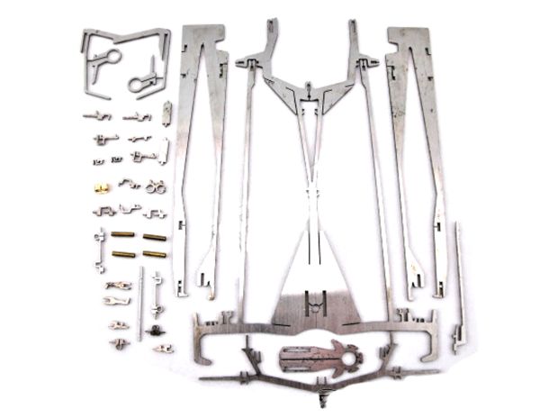 Шасі (рама) для трасових автомоделей класу "G-12 Open" 2016, Фото 1