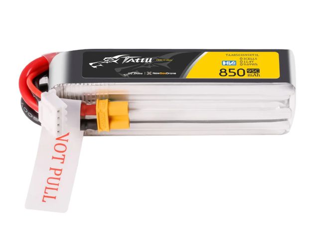 Акумулятор TATTU R-Line HV 850mAh 3S 95C, Світлина 1