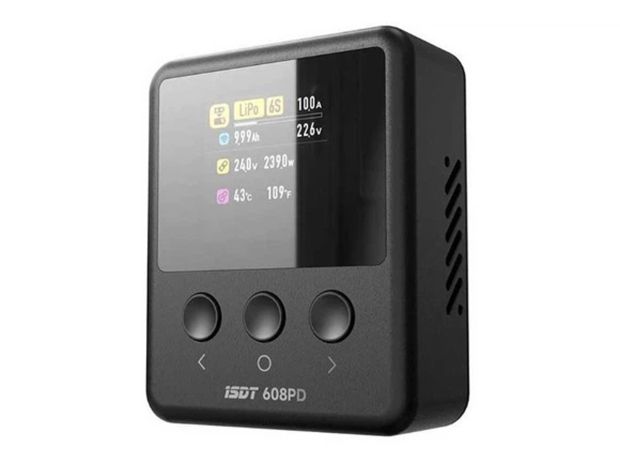 Зарядний пристрій iSDT 608PD 240W 10A (DC/Type-C), Фото 2