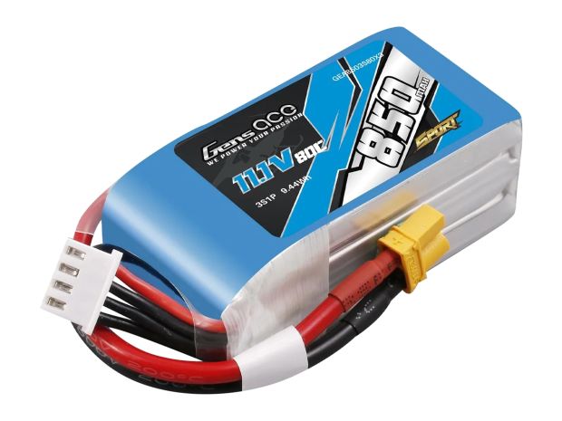 Акумулятор Gens Ace Sport 850mAh 3S 80C, Світлина ware-image.php