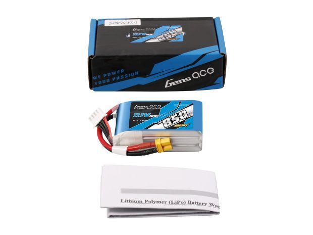 Акумулятор Gens Ace Sport 850mAh 3S 80C, Світлина ware-image.php
