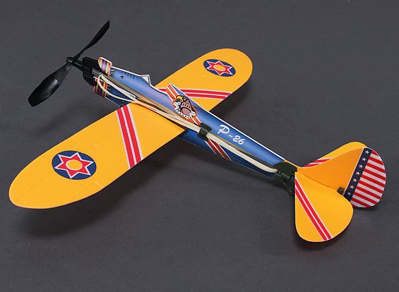 Гумомоторна модель літака P-26, Світлина 2