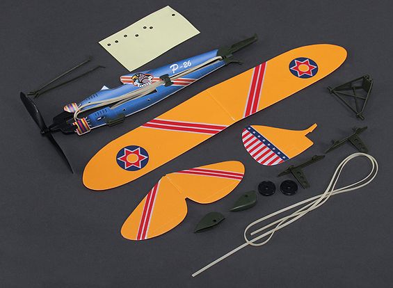 Гумомоторна модель літака P-26, Світлина 3