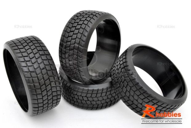 Комплект дріфтової гуми 1/10 Rubber DRIFT Tyres , Фото 1