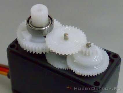 Сервомеханізм аналоговий Power HD-6001HB 43g/5.8kg/0.16sec (4.8В), Світлина 4