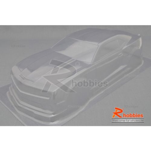 1/10 CHEVROLET Camaro Transformer Bumble Bee PVC Transparent 180mm RC Car Body, Світлина 3