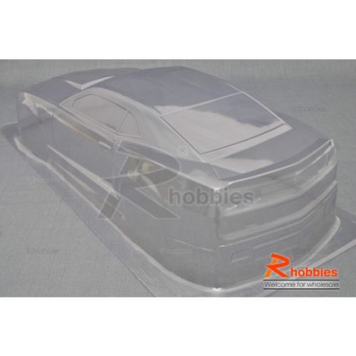1/10 CHEVROLET Camaro Transformer Bumble Bee PVC Transparent 180mm RC Car Body, Світлина 4