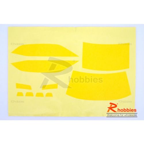 1/10 CHEVROLET Camaro Transformer Bumble Bee PVC Transparent 180mm RC Car Body, Світлина 5