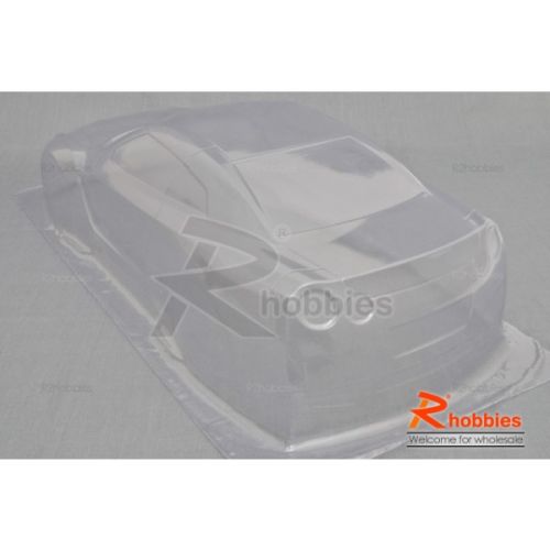 1/10 RC On-Road Car Nissan GTR PVC Transparent 180mm Body with Light Box, Rear Spoiler & Masking Tap, Світлина 4