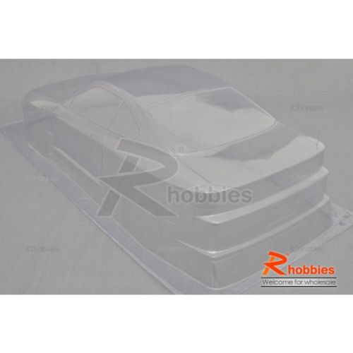 1/10 RC On-Road Car Nissan Silvia S15 PVC Transparent 180mm Body with Light Box, Rear Spoiler & Mask, Світлина 4