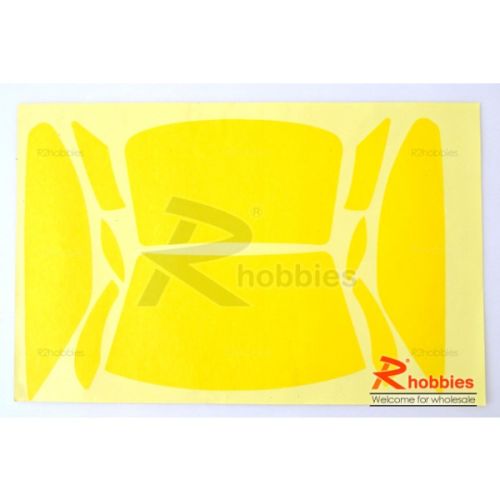1/10 RC On-Road Car Nissan Silvia S15 PVC Transparent 180mm Body with Light Box, Rear Spoiler & Mask, Світлина 5