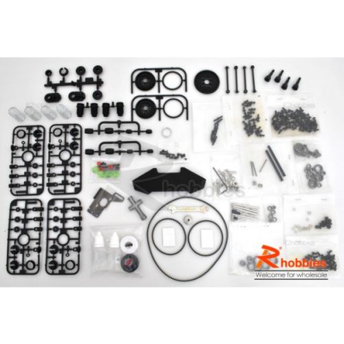 Автомодель 1/10 RC TEH-R31 EP 3-Belt Drive Drift Car Chassis Kit, Світлина 10