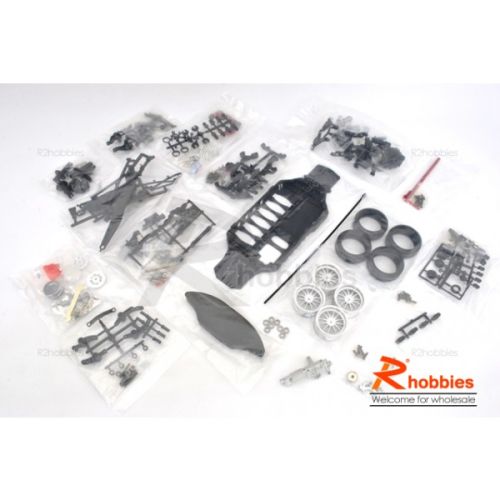 Автомодель 1/10 RC YKM Type C SD EP Shaft Drive Drift Car Chassis Kit, Фото 10
