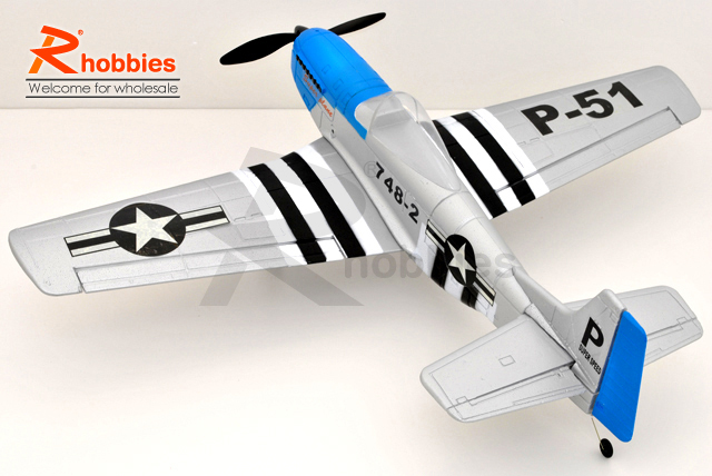 Авіамодель  4 Channel ARF RC EP P-51 Mustang (світлина #2)