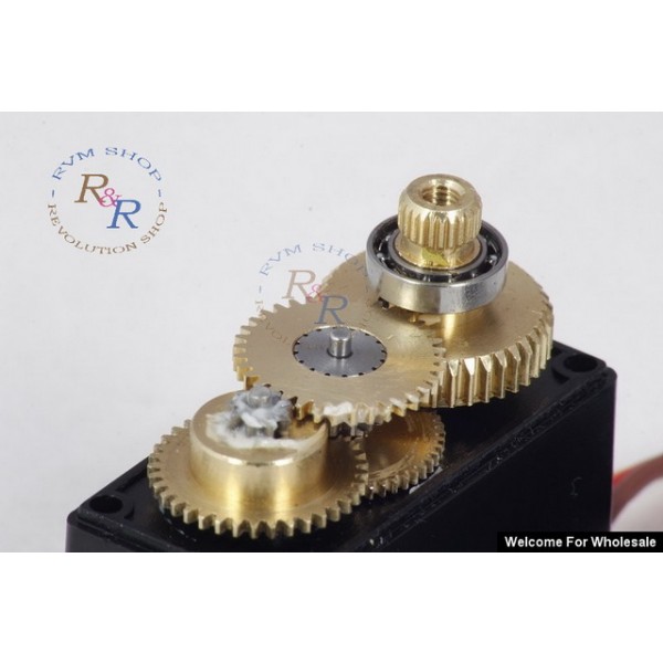 Сервомеханізм аналоговий TowerPro MG995 55g/8.5kg/0.20sec (4.8В) (світлина #3)