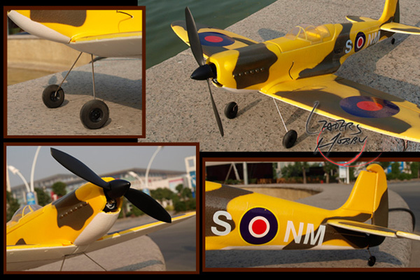 Авіамодель SPITFTRE Airplane Fighter EPO Foam Jet YL Cam (світлина #3)