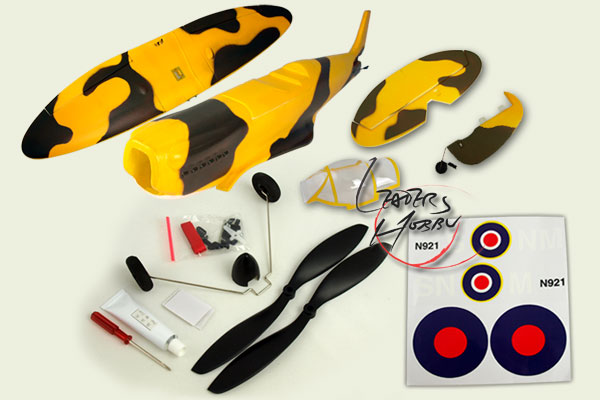 Авіамодель SPITFTRE Airplane Fighter EPO Foam Jet YL Cam (світлина #4)