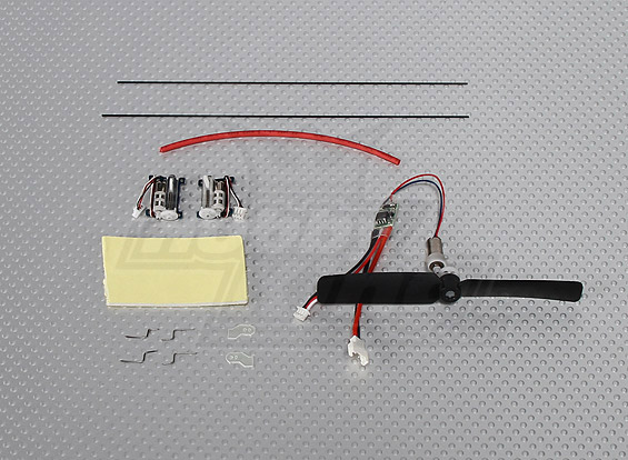 Pico PT-17 (inc motor/ESC/Servo) 310mm (ARF) (світлина #4)