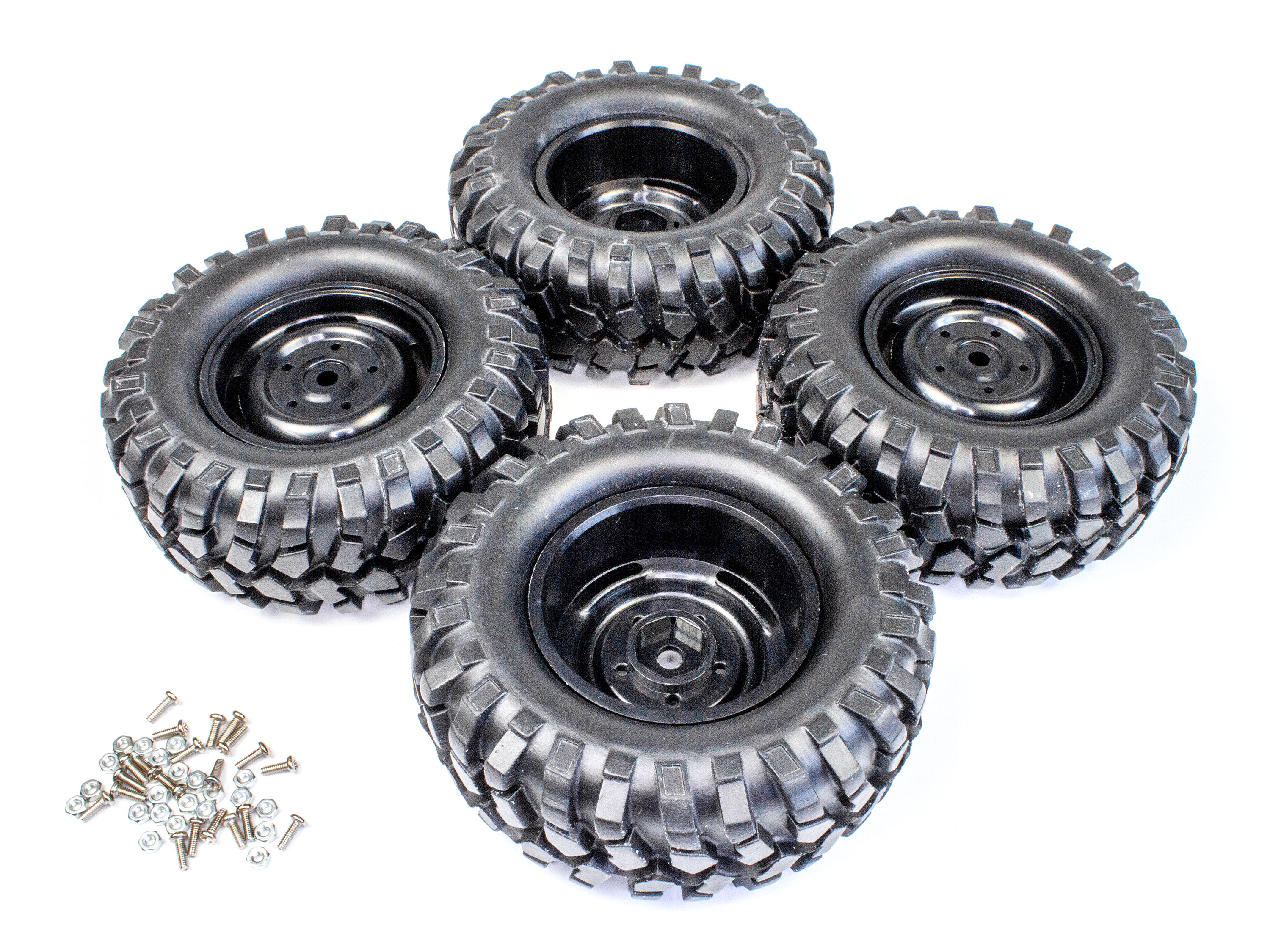 Комплект коліс Rock Crawler 97мм 1/10 (4шт) (світлина #4)