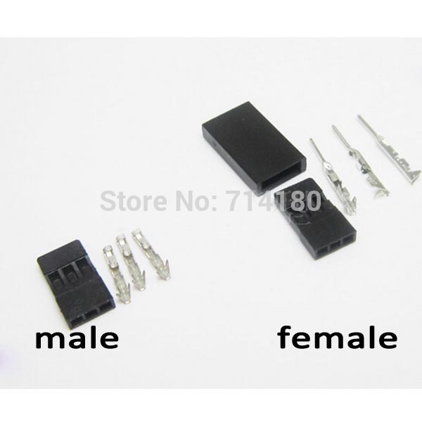 Роз’єм для сервомеханізмів Futaba (позолочені) (світлина #2)