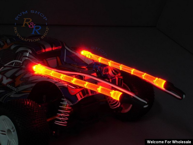 Світло для автомоделей (Зелене) (світлина #4)