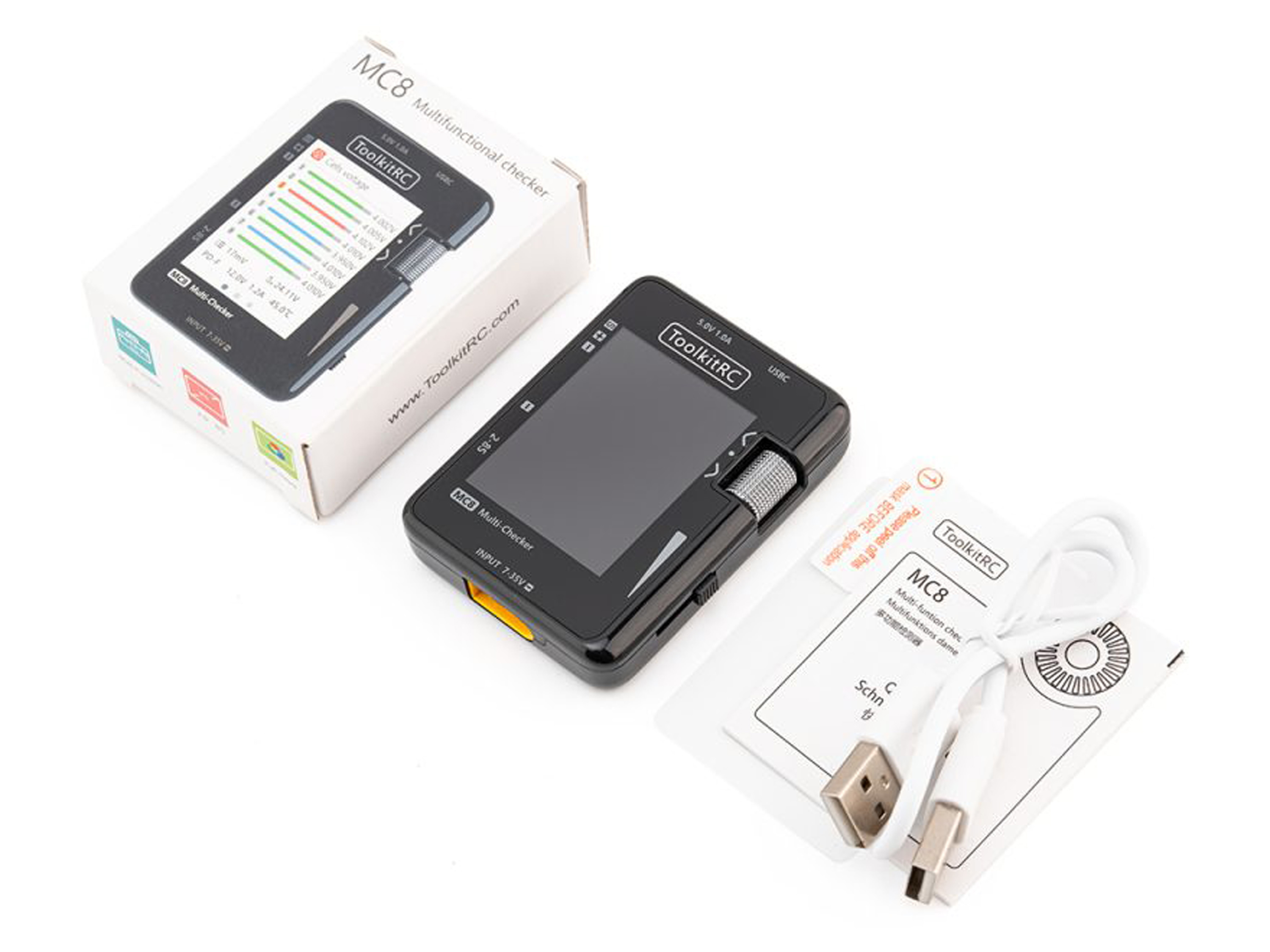 Багатофункціональний пристрій контролю акумуляторів ToolkitRC MC8, Світлина 4