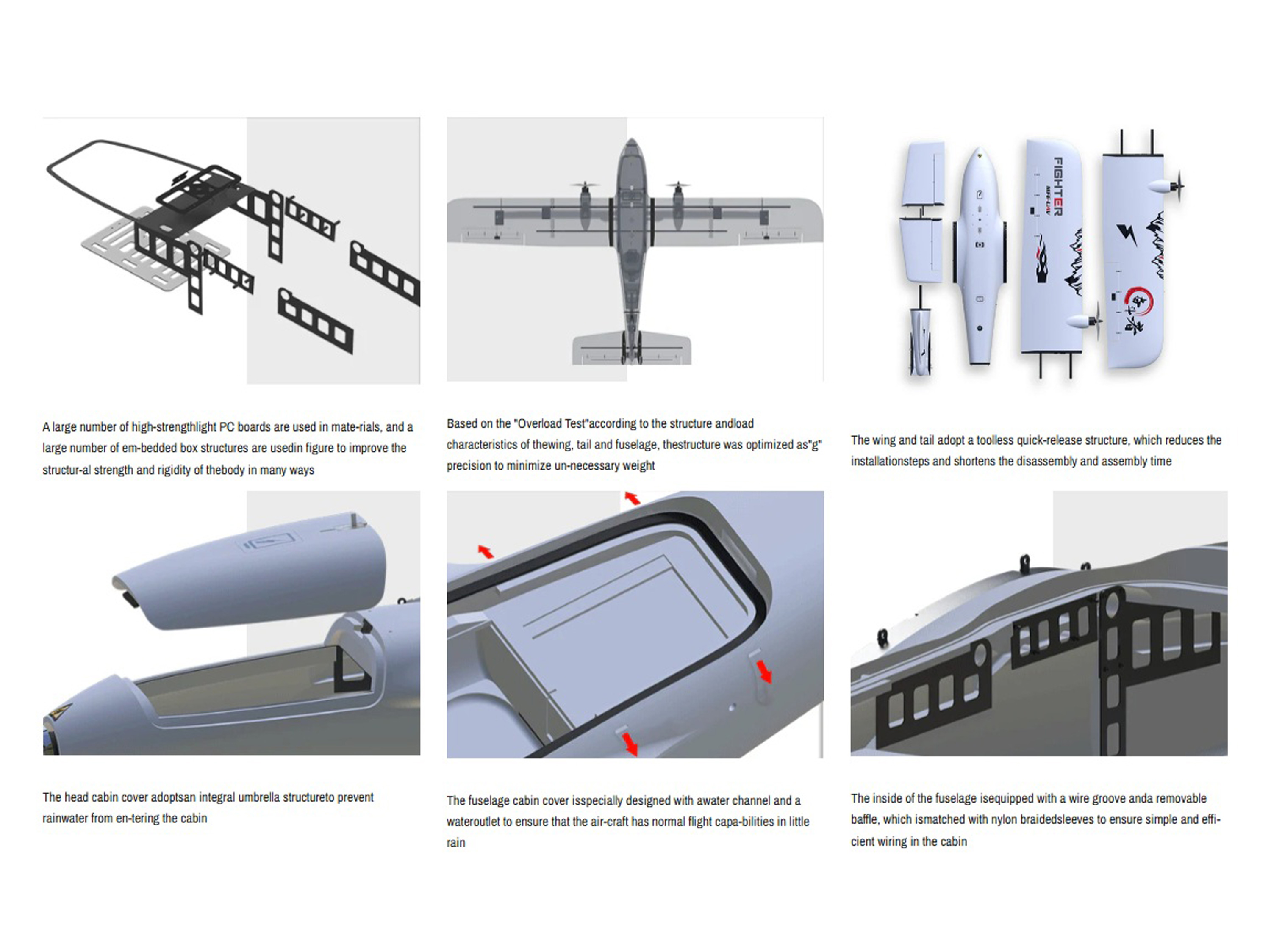 Модель літака Makeflyeasy Fighter 2430мм (PNP), Світлина 5