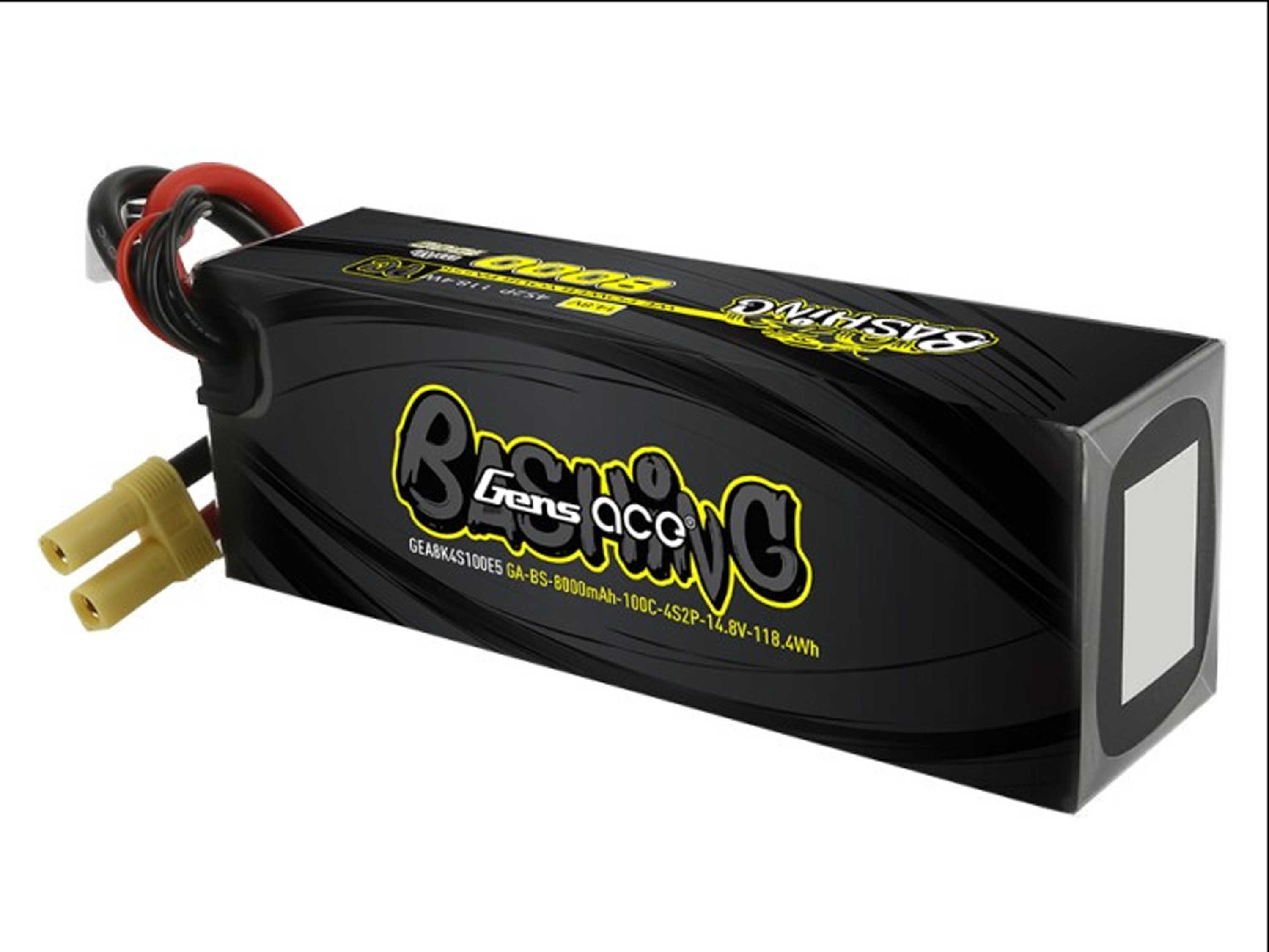 Акумулятор Gens Ace 8000mAh 4S 100C EC5 (Bashing Series), Світлина 2