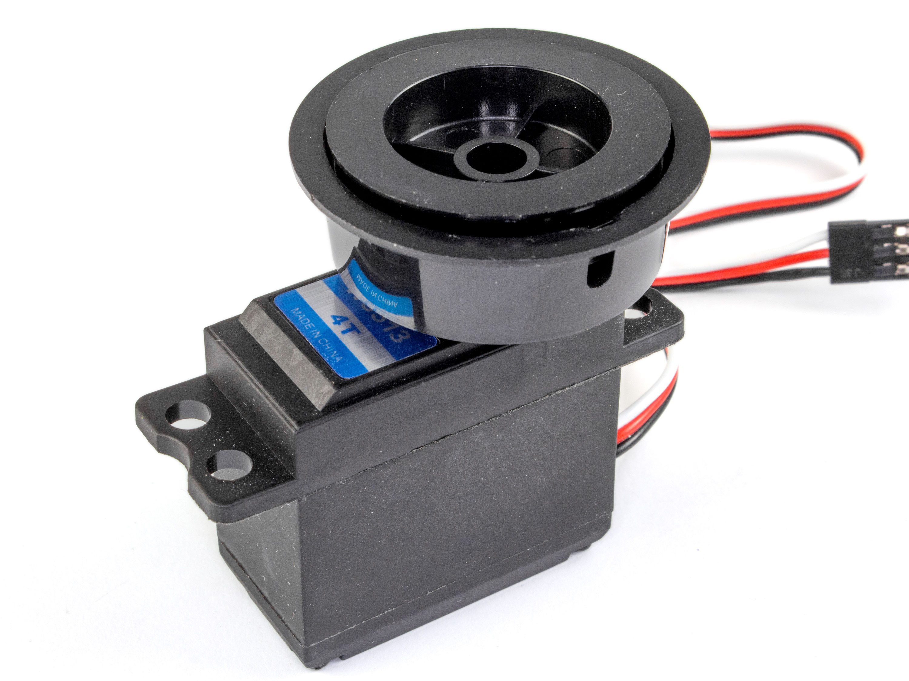 Сервомеханізм аналоговий (серво-лебідка) JX W5513-6T 58g/9.24kg/0.9sec (4.8В) (світлина #3)