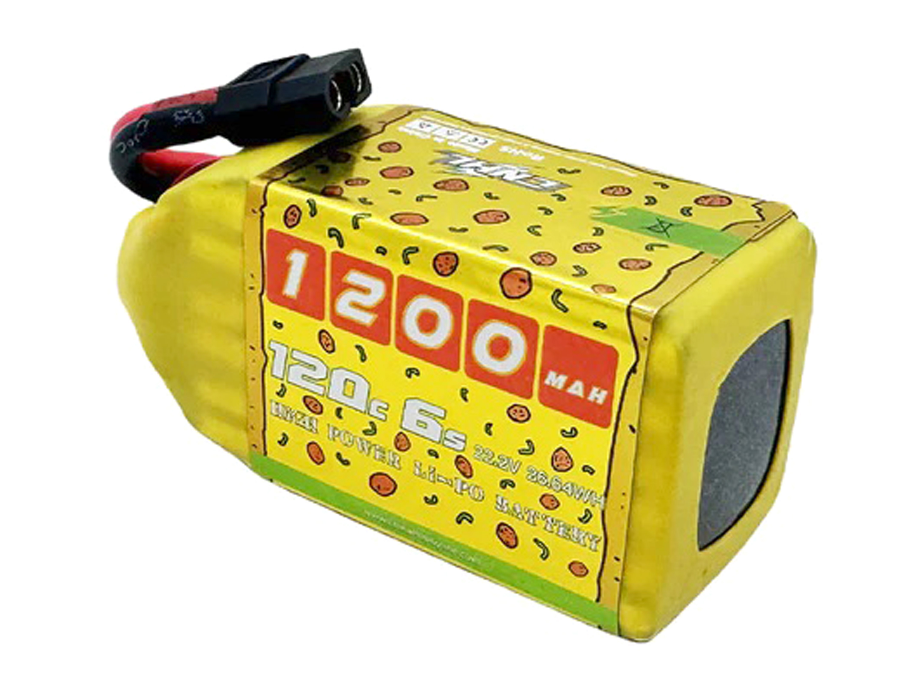 Акумулятор CNHL 1200mAh 6S 120C (Speedy Pizza V2), Світлина 3