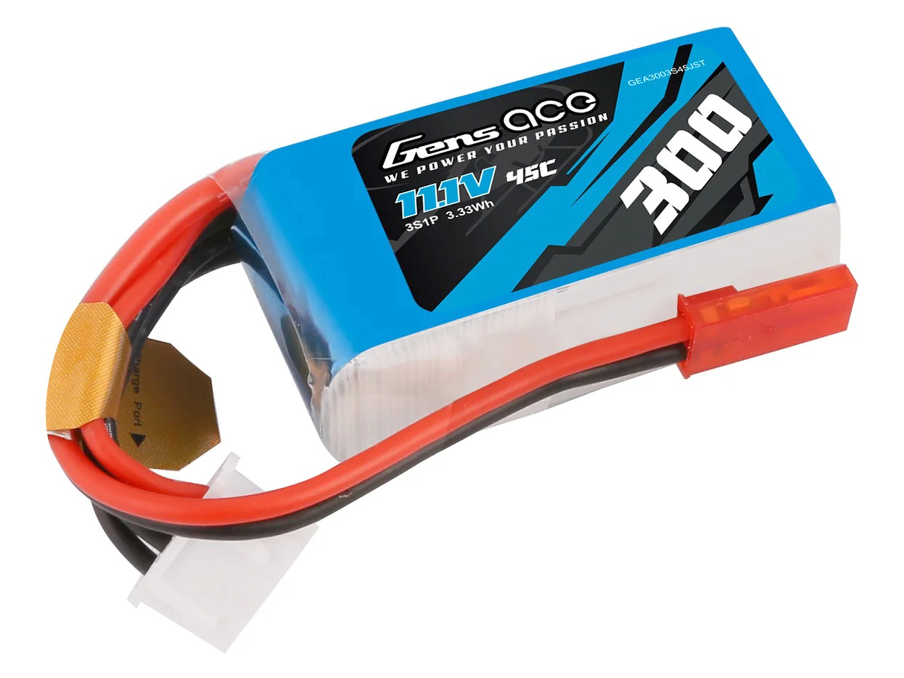 Акумулятор Gens Ace Classic 300mAh 3S 45C, Фото ware-image.php