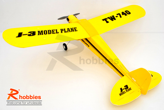 Авіамодель  J-3 Club Piper Foamy ARF Scale Plane (світлина #2)